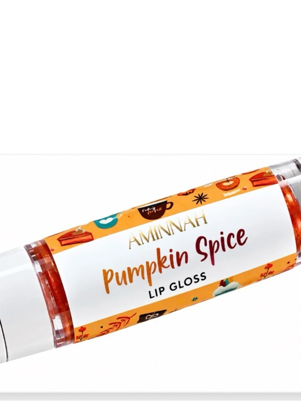 BUY NOW - Aminnah Pumpkin Spice Lip Gloss - Price for 1